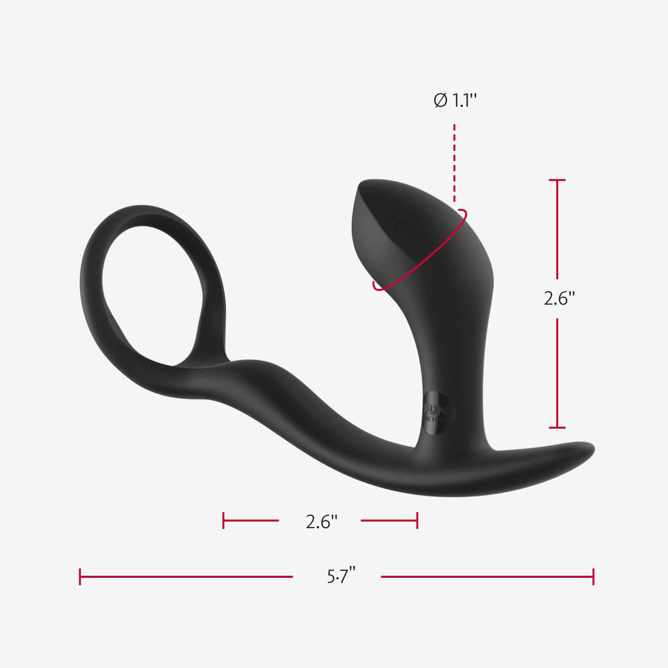 Measurements for cock ring BOOTIE RING
