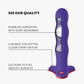 Limba Flex bendable dildo quality infographic