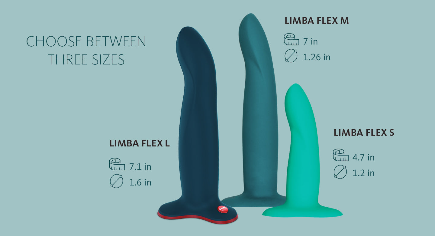 Banner image showing different colors and sizes for Limba Flex