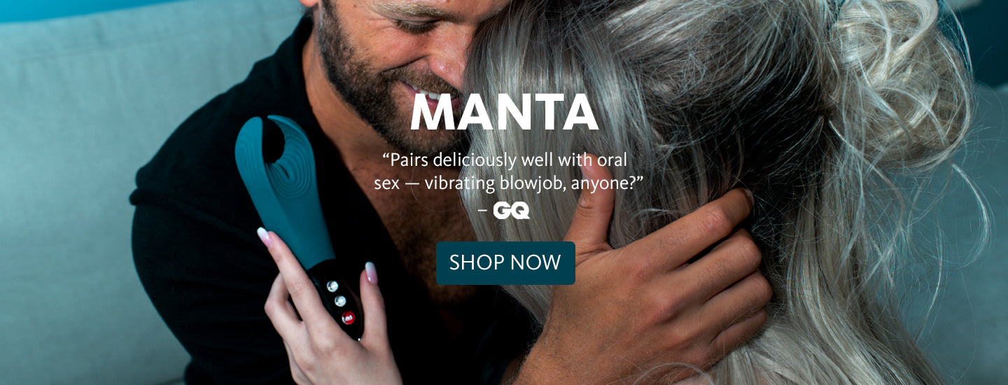 Manta stroker promotional banner