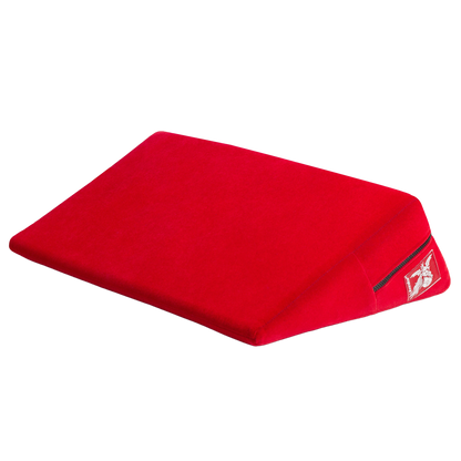 Liberator Wedge sex position pillow in red transparent background