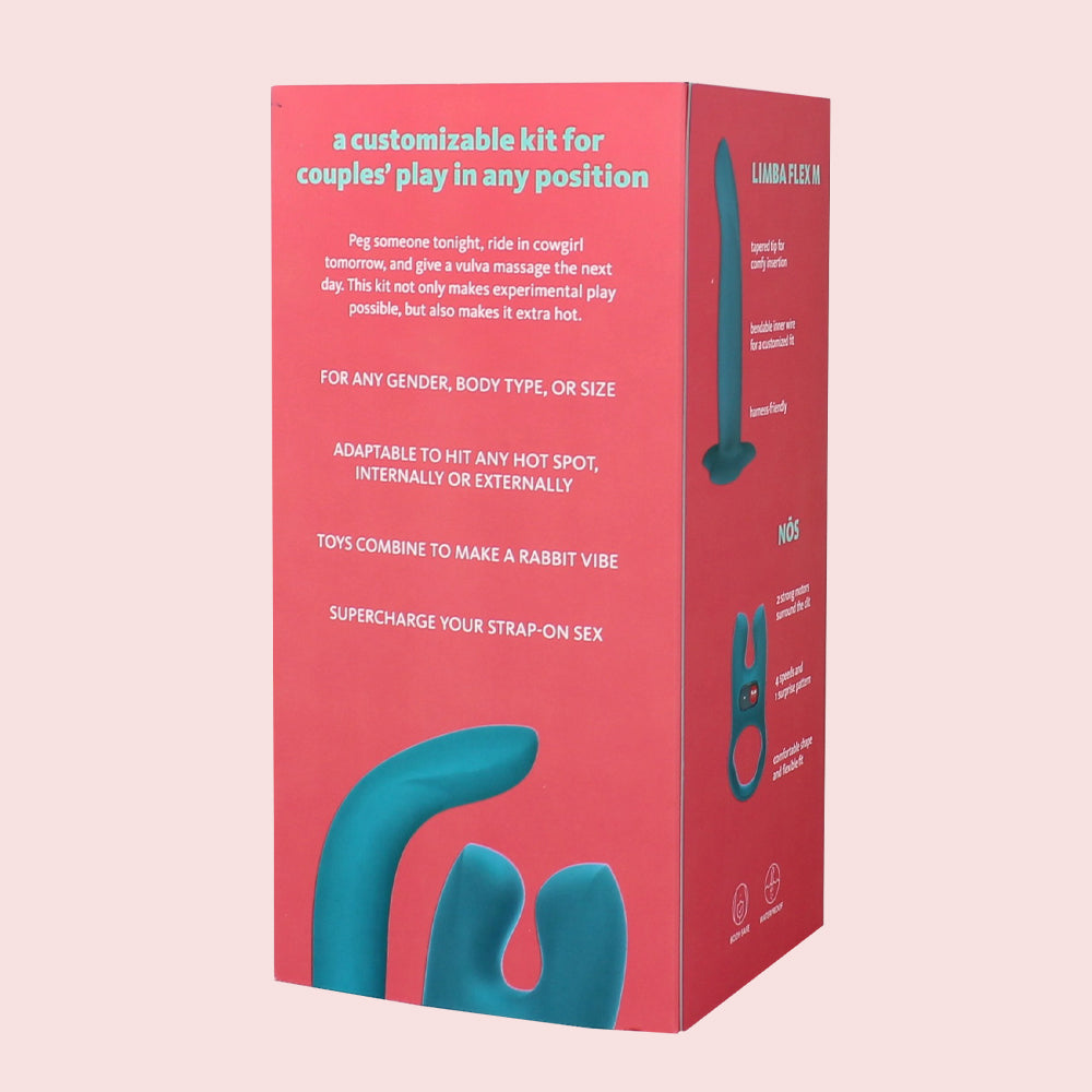 Ride & Vibe kit by Fun Factory back of the package shot